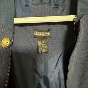 100% silk shell Amaro Bomber jacket